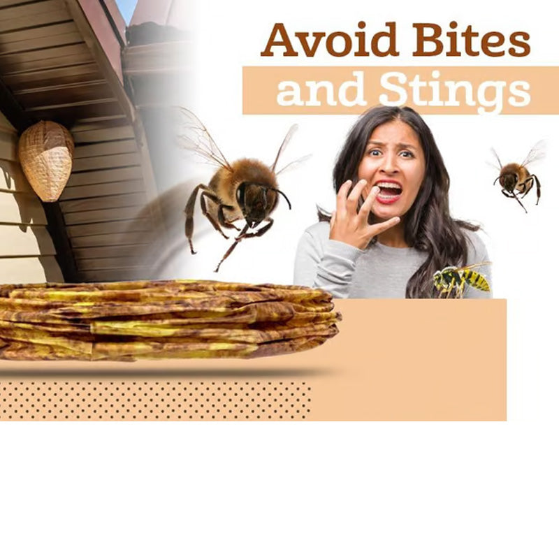 BuzzBlock | Hangend wespen- en horzelwerend middel – Niet-giftige ongediertebestrijding voor buiten