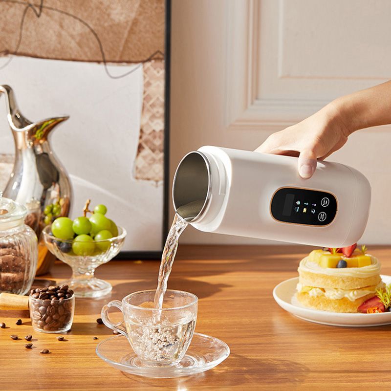 Sipra | Draagbare elektrische thermosbeker met snelle verwarming en slim temperatuurdisplay