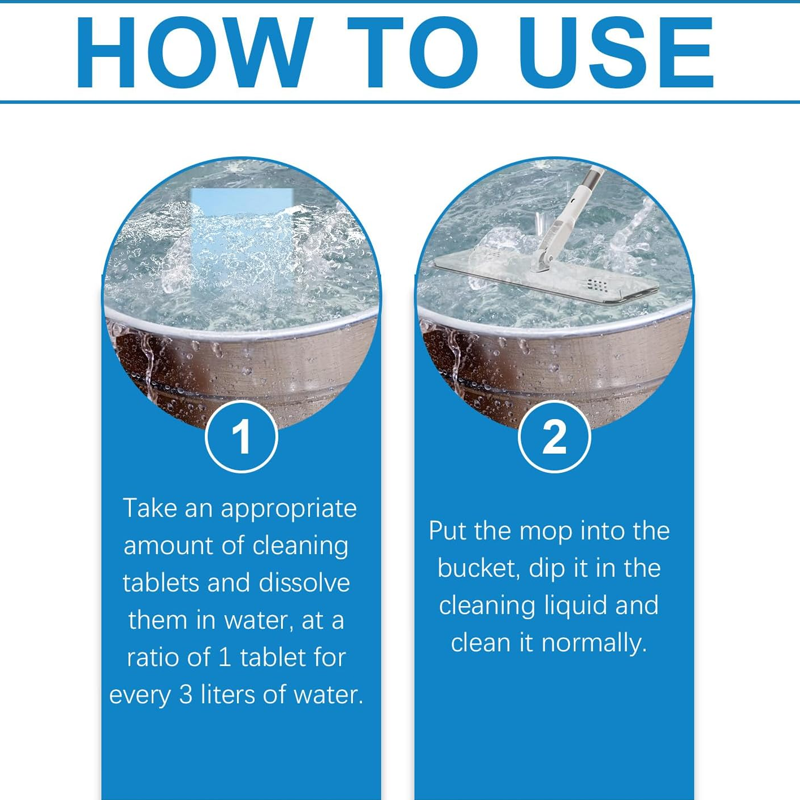 PurifiSheet | Multi-effect ontsmettende vloerreinigingsdoekjes – Wegwerpbare, streeploze, gemakkelijke dweilpads