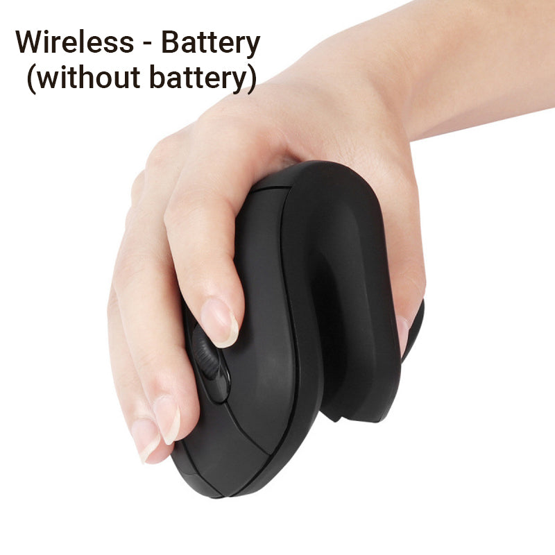 SoftClick | Ergonomische muis – Geluidsarm, soepele klik, comfortabel voor werk en gaming