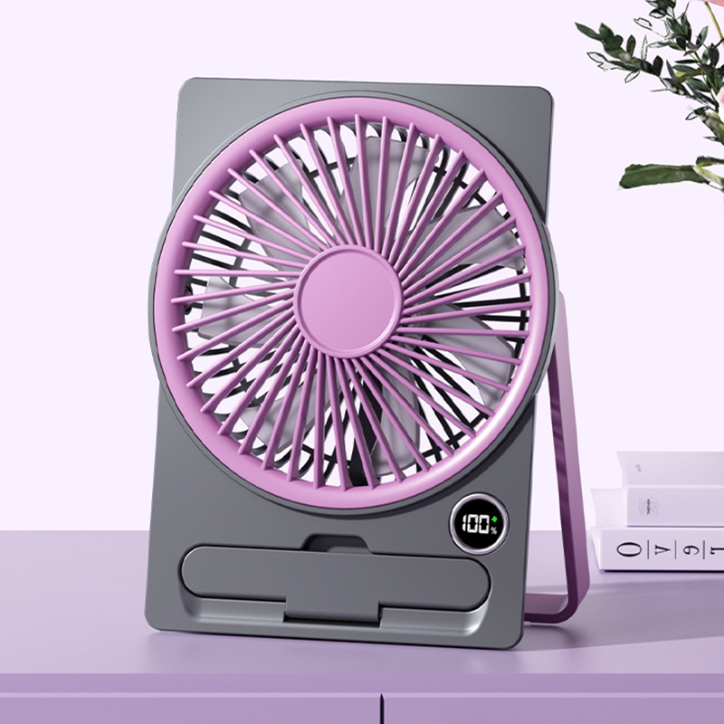 DeskBreeze | USB-oplaadbare mini bureauventilator – draagbare stille USB-burea ventilator