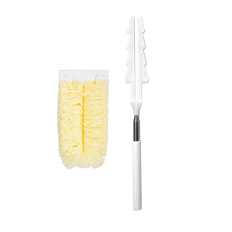 AirCloth | Buigzame wegwerpstofdoek met uitschuifbare steel voor schoonmaken van huis, auto en kantoor