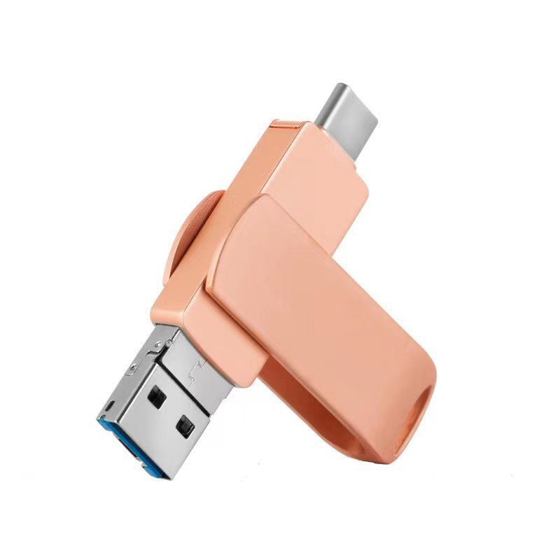 SyncDrive | 4-in-1 flashdrive – iPhone Lightning, Android OTG, Type-C & USB, snelle gegevensoverdracht