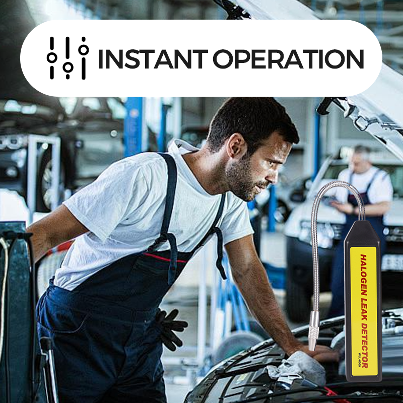 LeakFinder | Multifunctionele halogeenlekdetector voor auto-airconditioning – Zeer gevoelige koelmiddellektester