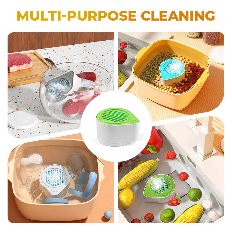 PureFresho | Draagbare oplaadbare fruit- en groentereiniger – sterilisator, multifunctionele keukenreiniger