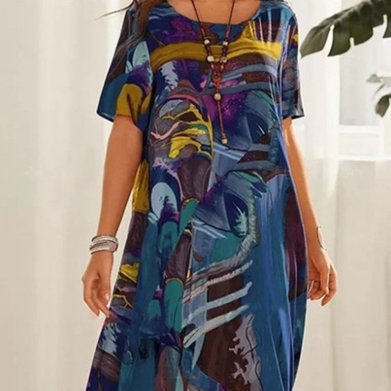 IFayelle | Strandjurk voor dames – Tropische, luchtige zomerse casual jurk