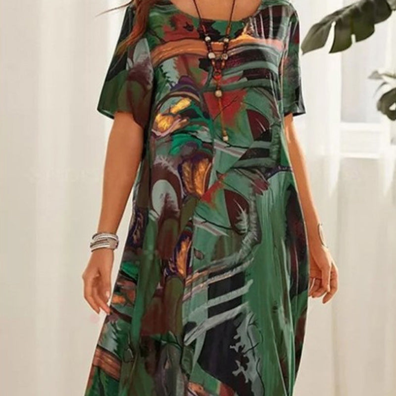 IFayelle | Strandjurk voor dames – Tropische, luchtige zomerse casual jurk
