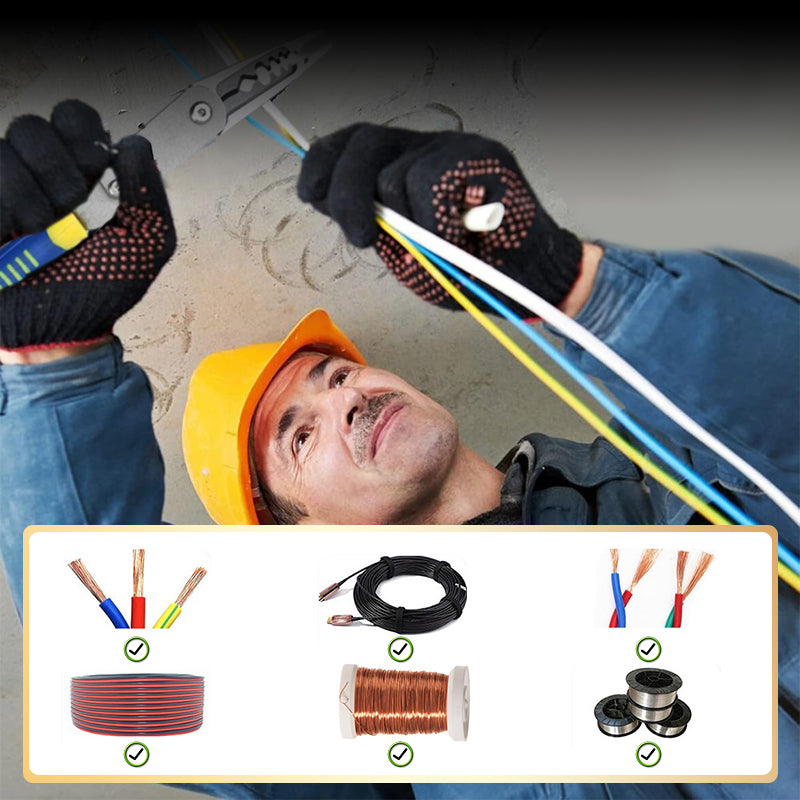 PliStrip | Multifunctionele verstelbare draadstriptang – draadschaar, krimptang en schroefdraaier