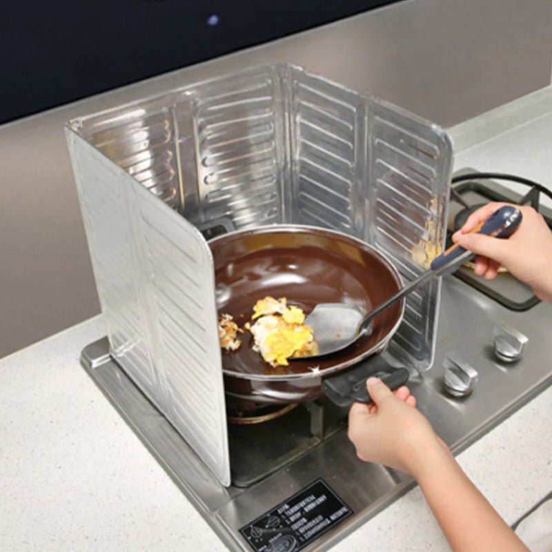 SplatterStop | Keukenoliebeschermer – Veilig, buigzaam en hittebestendig