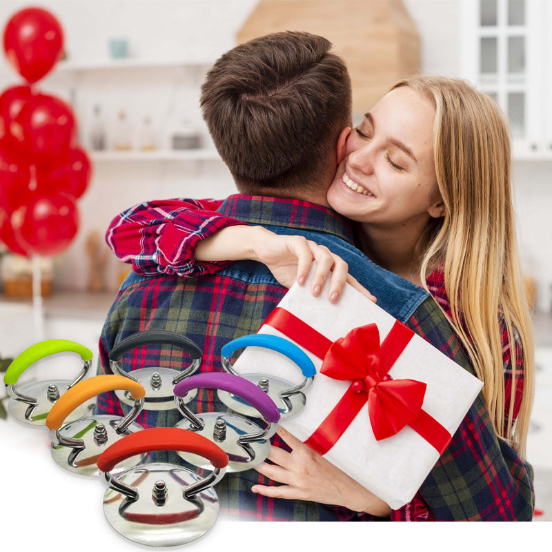 PotPal | Vervangende siliconen knop voor potdeksels – Hittebestendig, brandwondvrij handvat