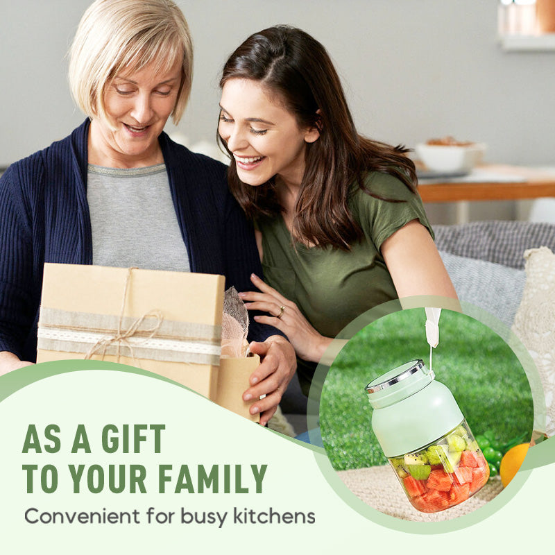 GlideBlend | 1,3 l draadloze oplaadbare blender – draagbare smoothie- en sapmaker