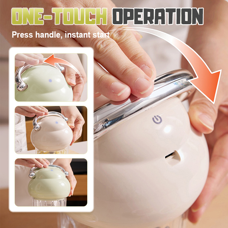 MeatSwift | Draagbare multifunctionele elektrische vleesmolen – 6 messen, roestvrij staal, draadloos