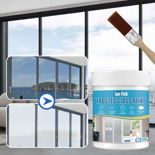 AuraShade | Matte glazen privacyfolie – Stijlvol waterdicht raamscherm met natuurlijk licht