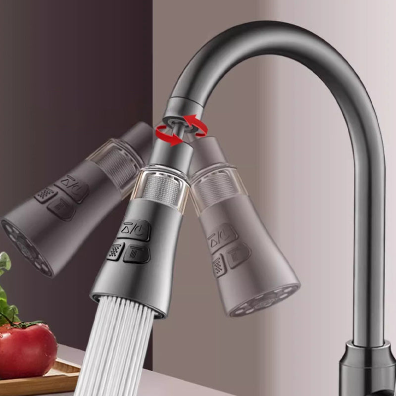FlexFaucet | 360° draaibare keukenkraan met instelbare waterstroom en ingebouwd filter