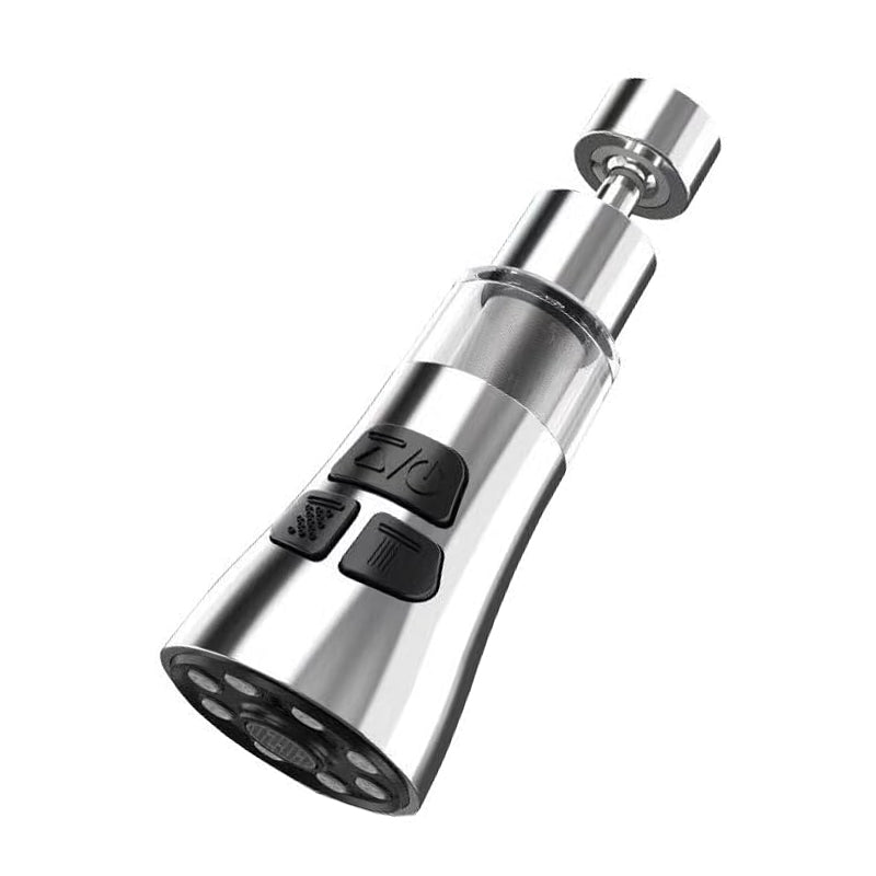 FlexFaucet | 360° draaibare keukenkraan met instelbare waterstroom en ingebouwd filter