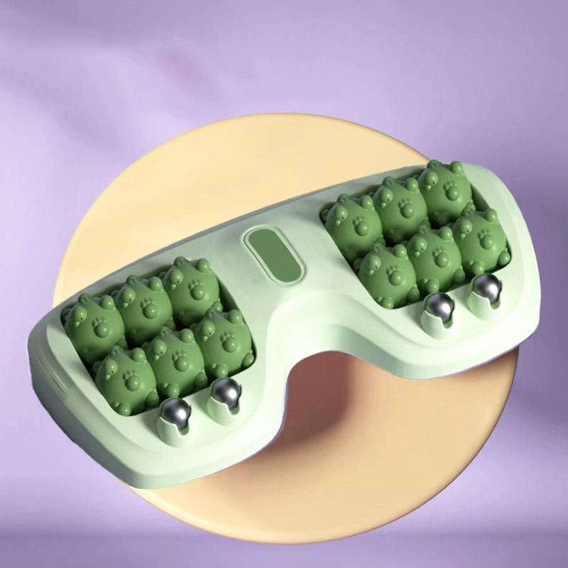 SoleZen | Draagbare dubbele massageroller – voetmassageapparaat, pijnverlichting