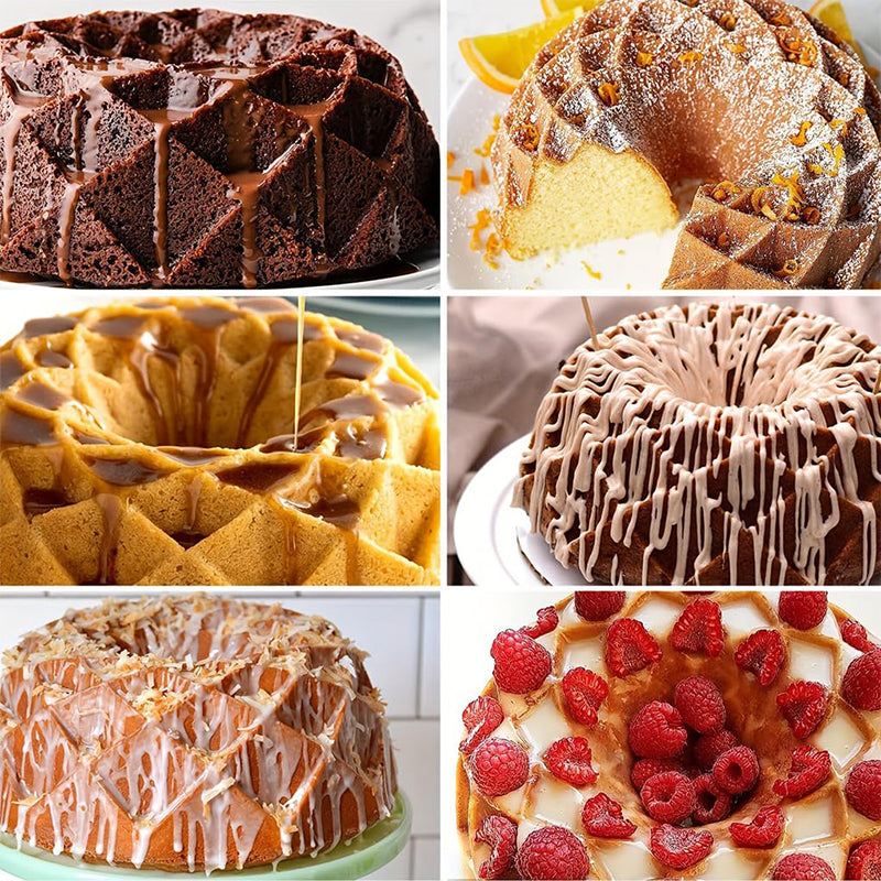 SilicoBake | Siliconen antiaanbak bakvormen – Hittebestendige ovenvorm voor taarten, muffins en desserts