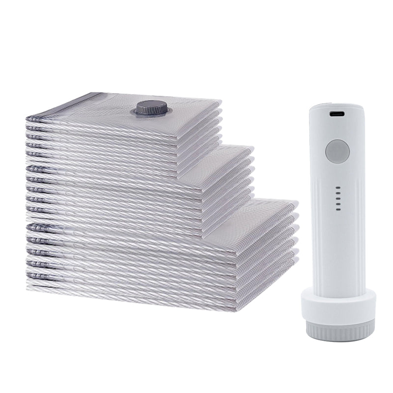 VacTravel | Reisvacuümzakken en draagbare pompset – ruimtebesparend inpakken