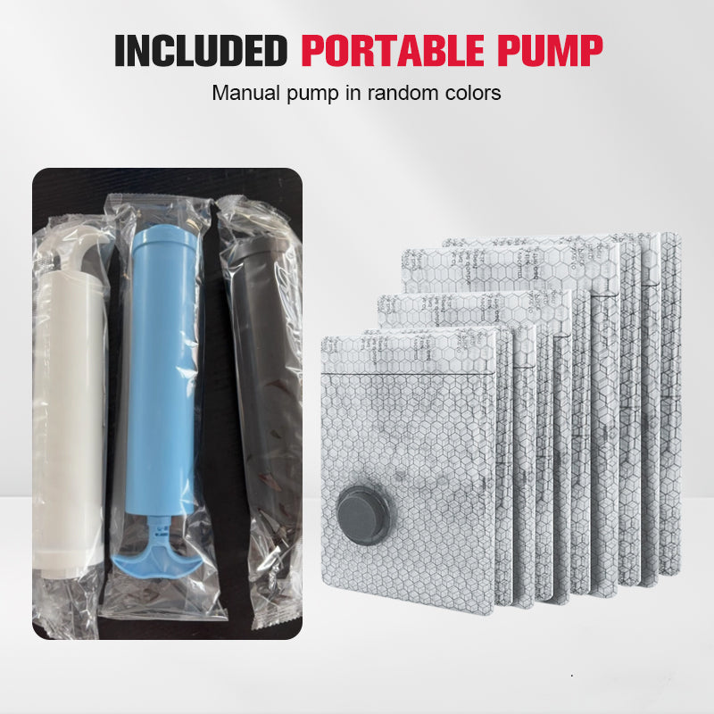 VacTravel | Reisvacuümzakken en draagbare pompset – ruimtebesparend inpakken