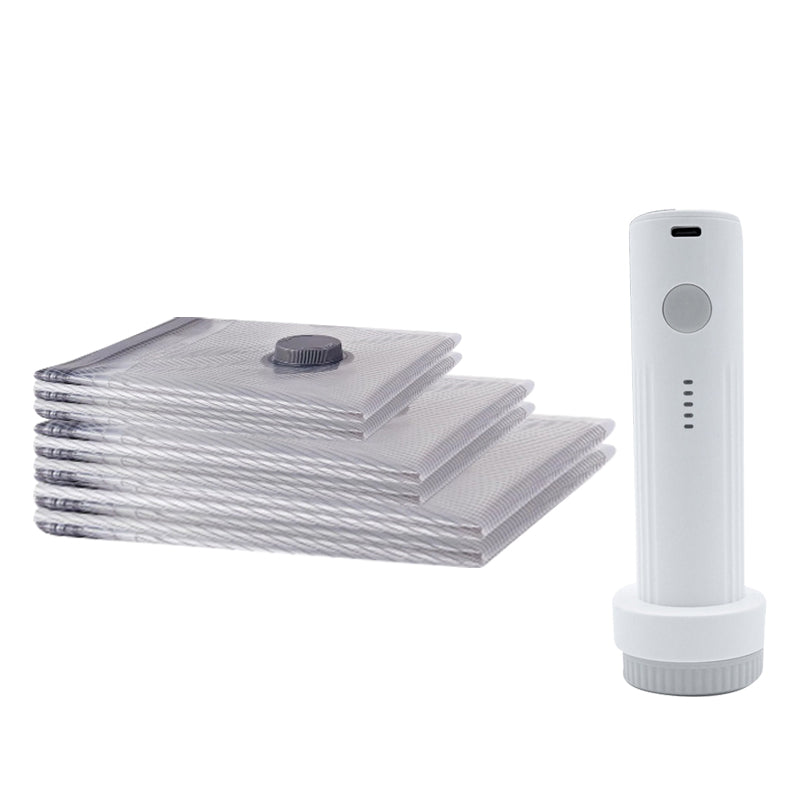 VacTravel | Reisvacuümzakken en draagbare pompset – ruimtebesparend inpakken