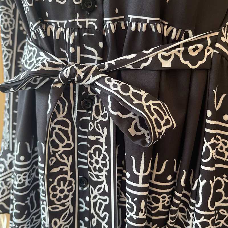 Iolanthe | Soepelvallende boho-jurk voor dames – Tijdloze, chique zomerjurk voor op vakantie