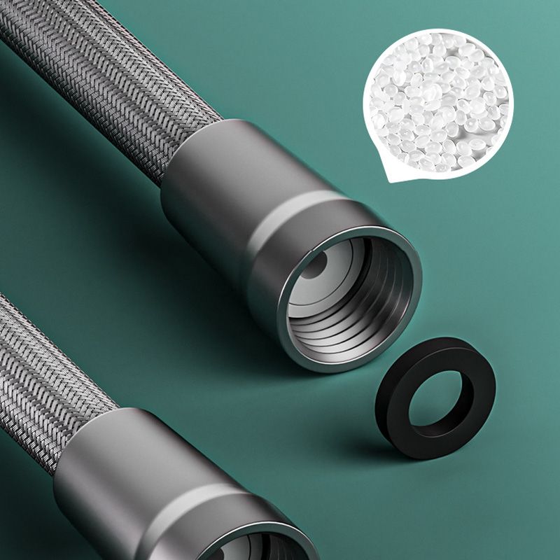 HydraLoom | Gevlochten roestvrijstalen doucheslang – explosieveilig, lekvrij, flexibel en universeel