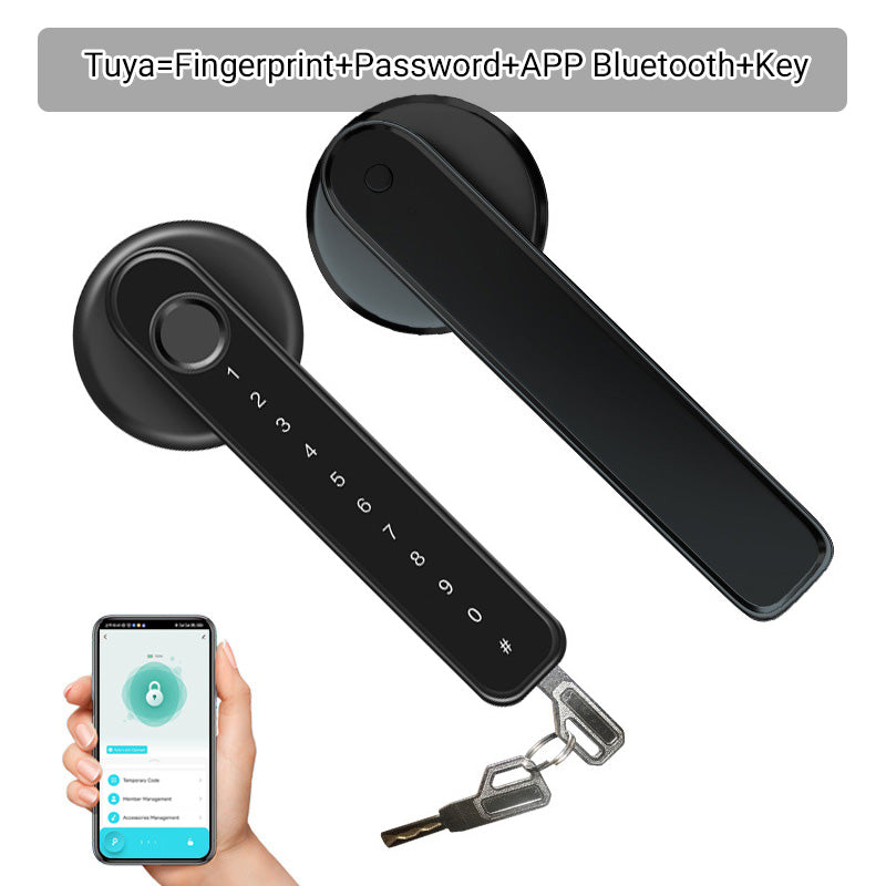 KeylessX | Vingerafdruk Smart Deur Slot met Bluetooth