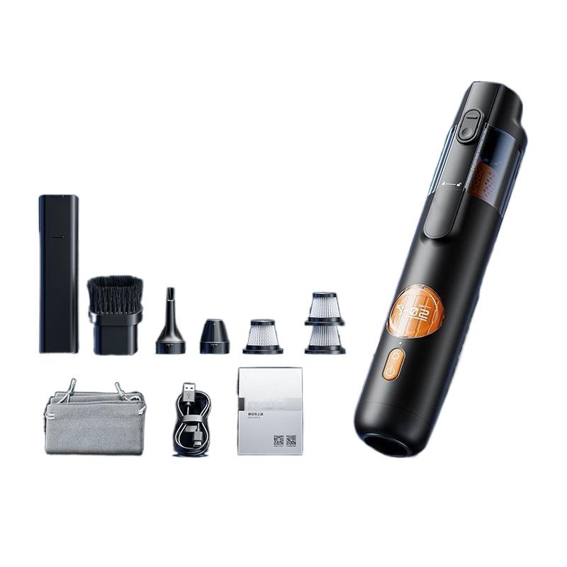 Handivac | 5-in-1 Draadloze Handstofzuiger Set – Krachtige Zuigkracht, Blazen, Borstelen & Auto Accessoires