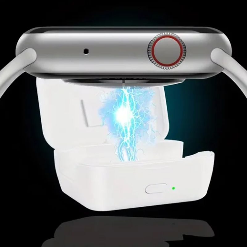 VoltWrist | Compacte draadloze oplader voor smartwatches – Snel magnetisch opladen, geschikt voor op reis