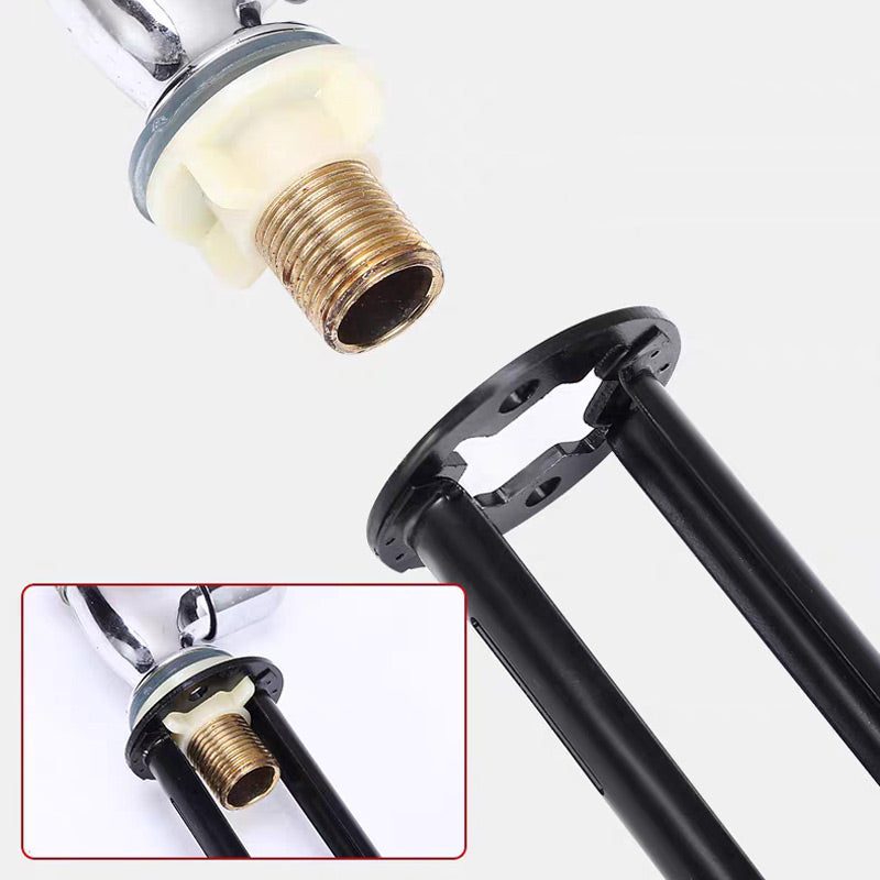 AquaKey | Multifunctionele gootsteen- en kraanopener – universele waterkraanopener, duurzame legering, eenvoudig te draaien voor gebruik in badkamer en keuken