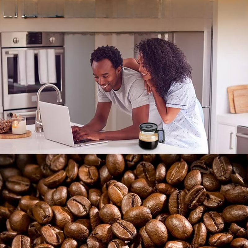 SipNSeal | Grote glazen koffiemok – inclusief deksel, hittebestendig, ergonomisch, veilig en stijlvol voor koffie