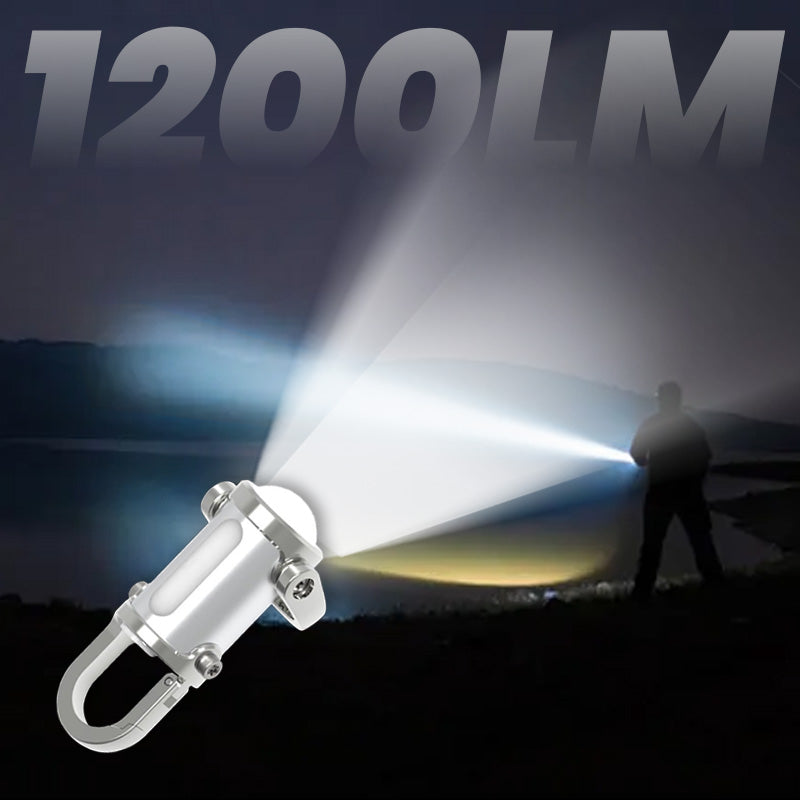 NanoBeam | 1200LM Mini-sleutelhanger LED-zaklamp