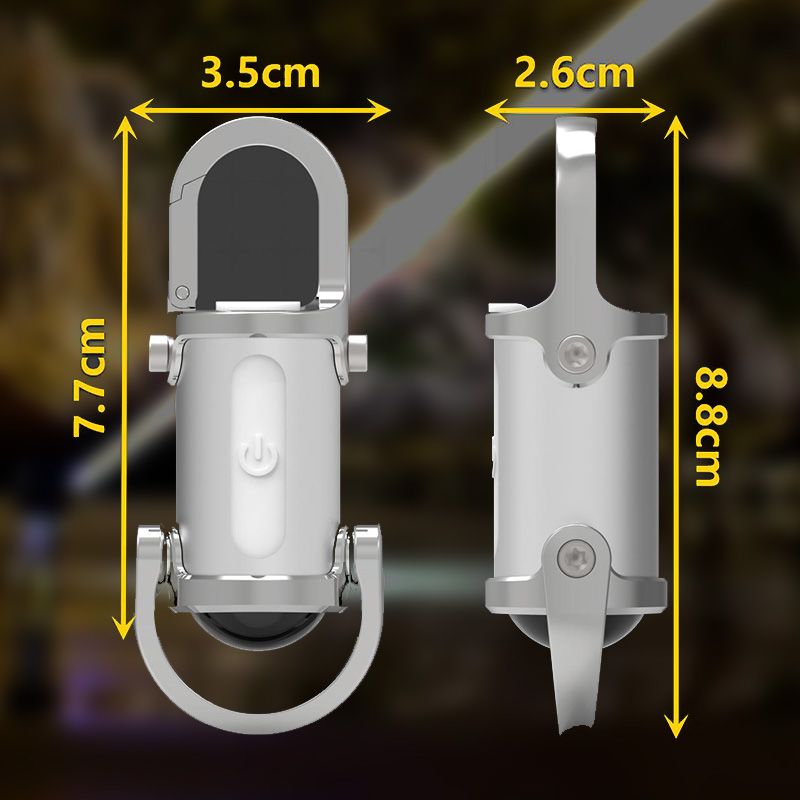 NanoBeam | 1200LM Mini-sleutelhanger LED-zaklamp