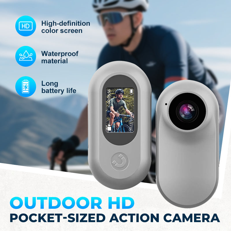 VividGo | 4K HD-pocketactiecamera voor outdooravonturen
