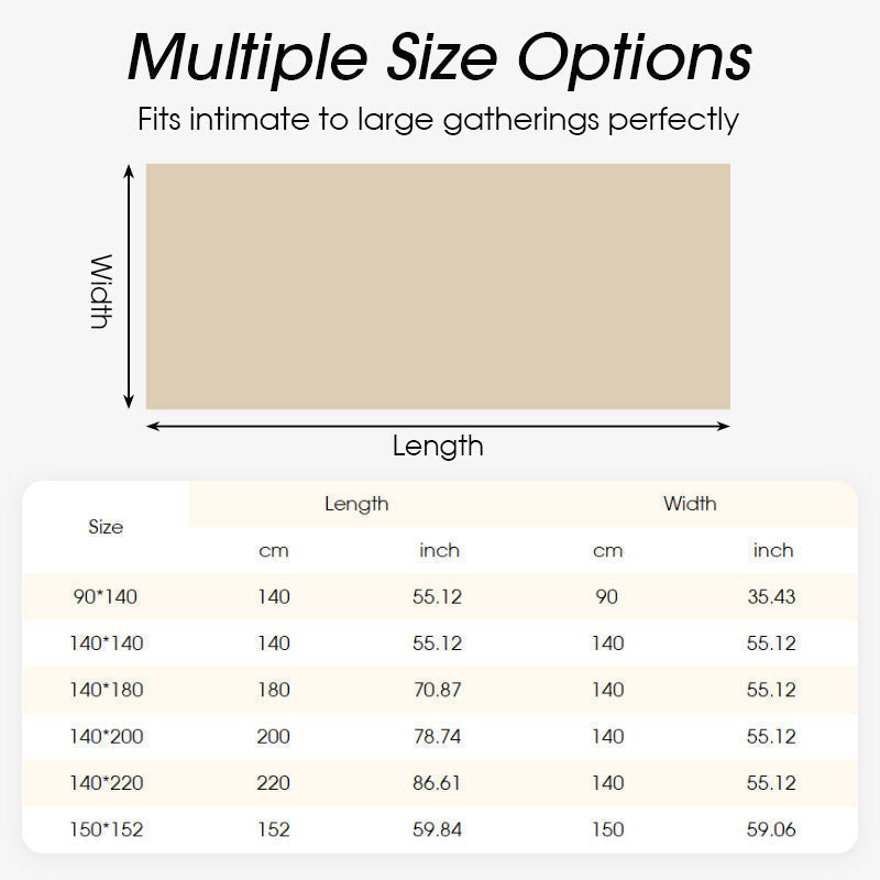 TwinkleAhead | Premium kersttafelkleed – Feestelijke eettafelkleed met klassieke rode en groene print