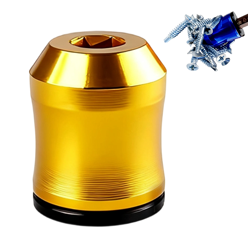 ScrewPro | Magnetische ringschroevendraaierkopset – 3-in-1 sterke magneetbithouder voor boormachines