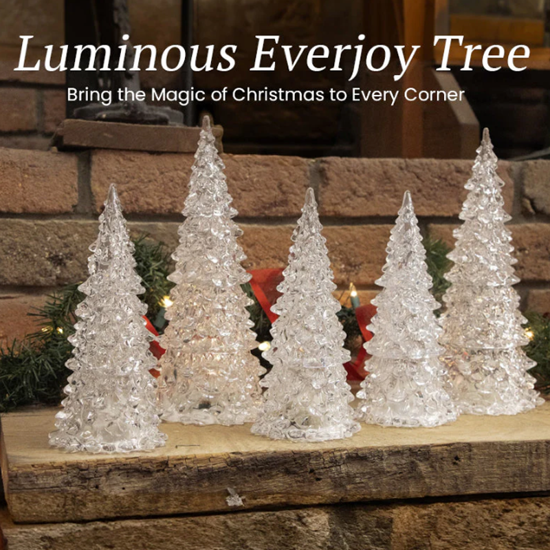 FrostAura | LED-kerstboom van acryl – kleurrijke verlichting voor de feestdagen