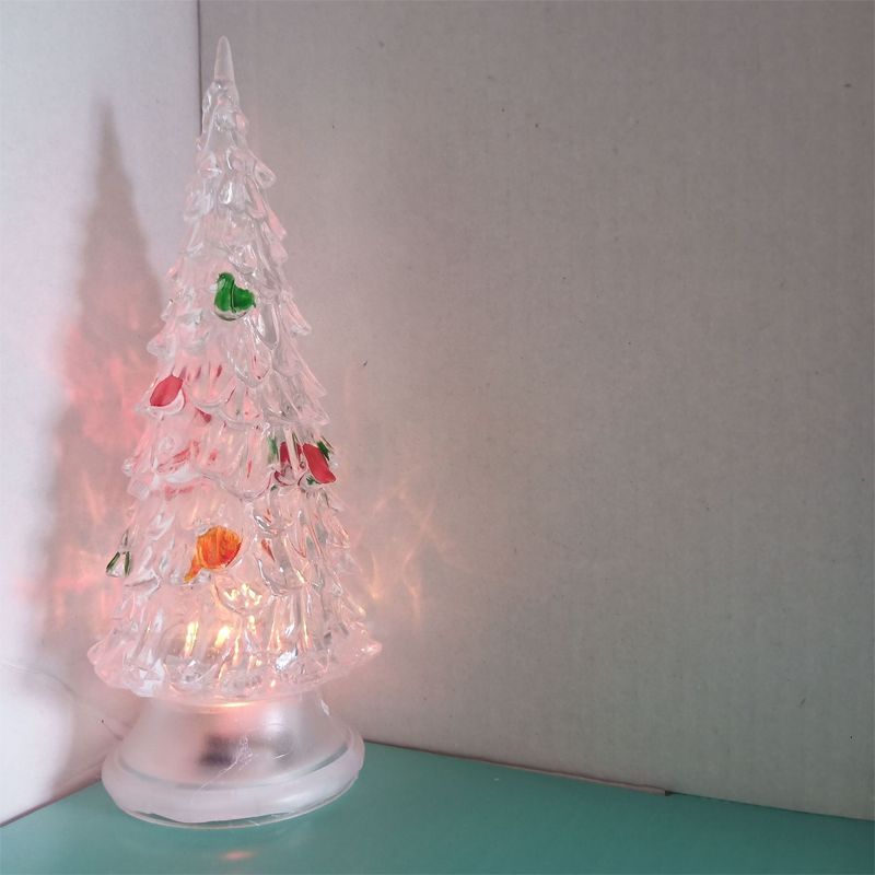 FrostAura | LED-kerstboom van acryl – kleurrijke verlichting voor de feestdagen