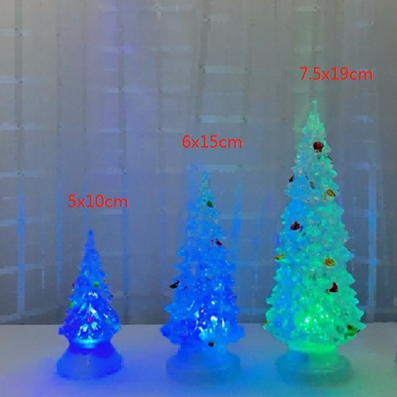 FrostAura | LED-kerstboom van acryl – kleurrijke verlichting voor de feestdagen