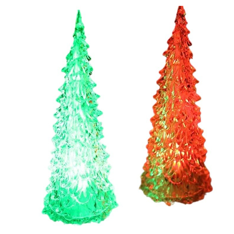 FrostAura | LED-kerstboom van acryl – kleurrijke verlichting voor de feestdagen