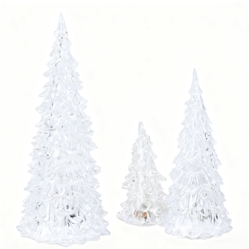 FrostAura | LED-kerstboom van acryl – kleurrijke verlichting voor de feestdagen