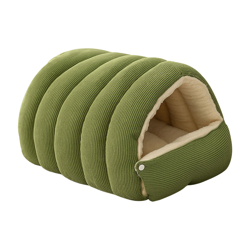 CuddleCave | Geïsoleerde pluche huisdierengrot – Comfort, ondersteuning en privacy voor katten en kleine honden