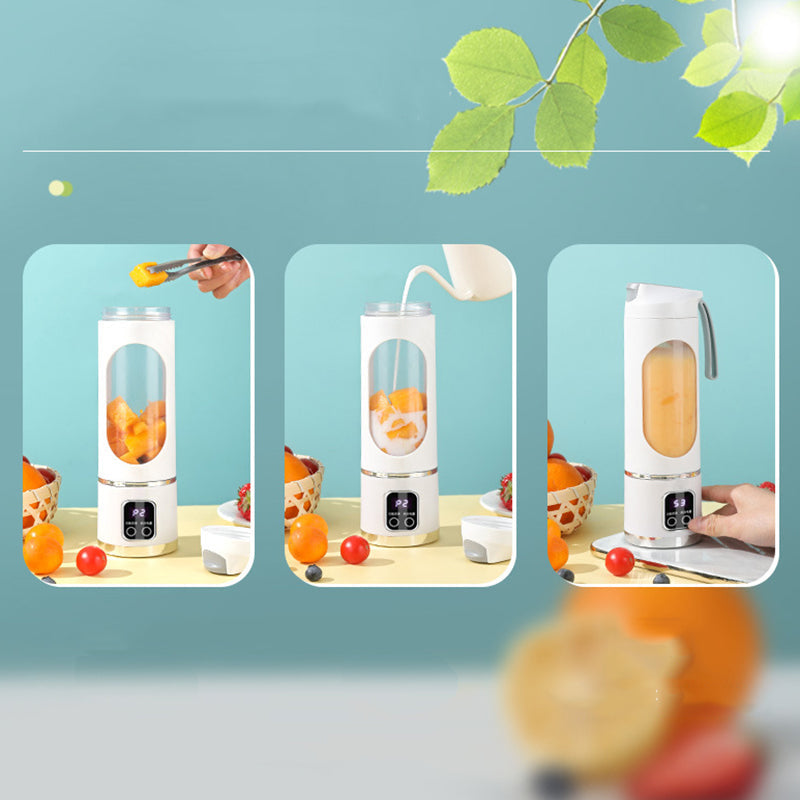 JuiceMate | Draagbare draadloze elektrische citruspers – sinaasappel-, citroen- en limoensapper