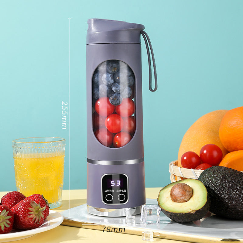 JuiceMate | Draagbare draadloze elektrische citruspers – sinaasappel-, citroen- en limoensapper