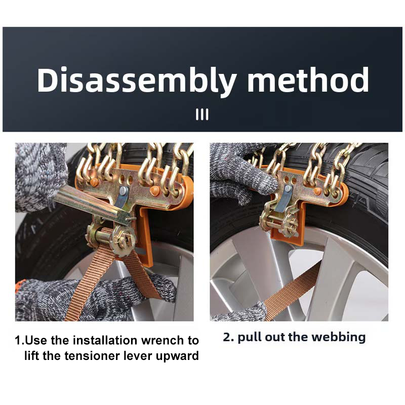 FrostGrip | Universele antislip sneeuwkettingen voor autobanden – Wintertractie en veiligheid