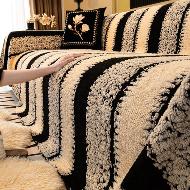 GripBlank | Antislip pluche deken met elastische randen