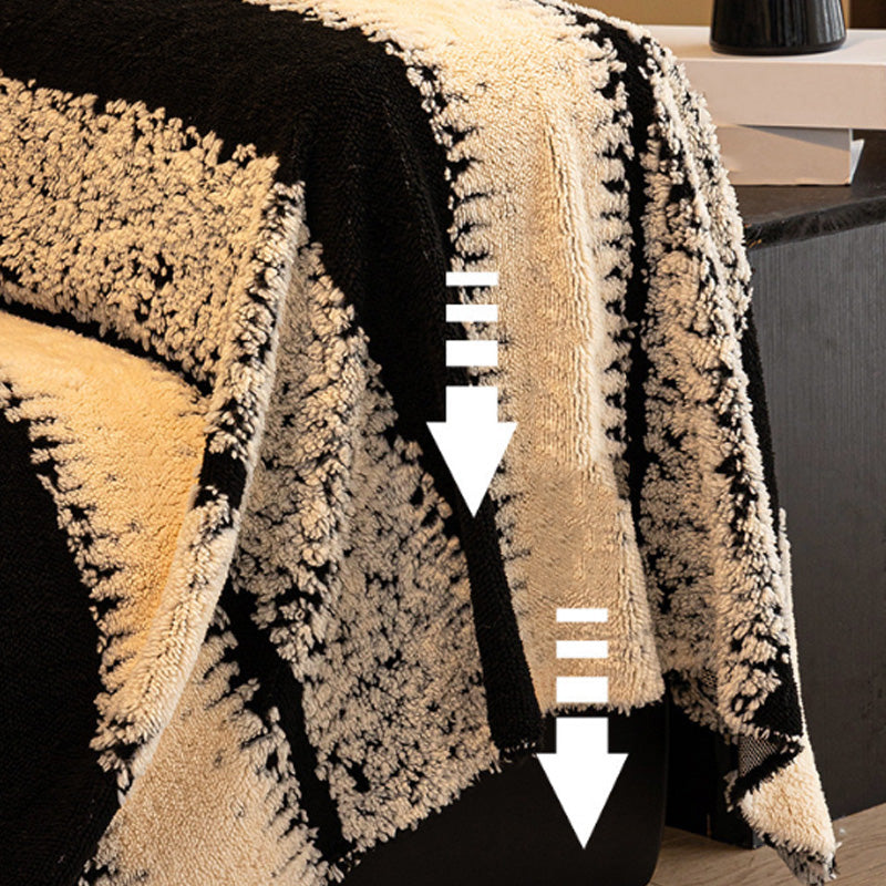 GripBlank | Antislip pluche deken met elastische randen