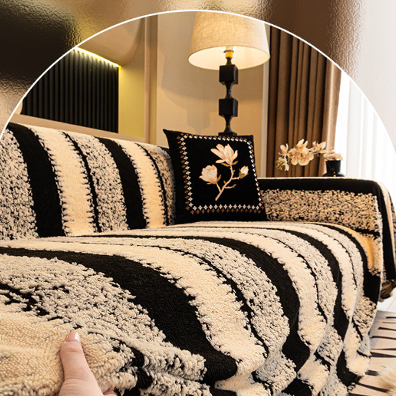 GripBlank | Antislip pluche deken met elastische randen