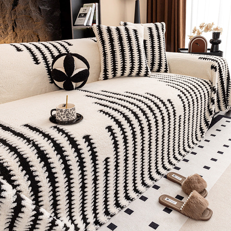 GripBlank | Antislip pluche deken met elastische randen