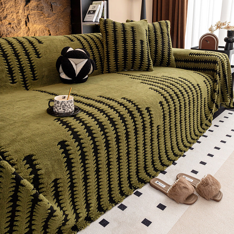 GripBlank | Antislip pluche deken met elastische randen